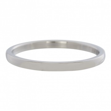 2 mm gladde ring zilver