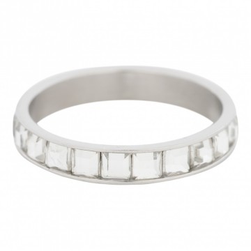 Glass clear zilver 4mm