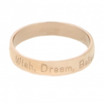 Wish Dream Believe 4mm Rose