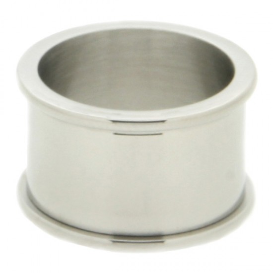 12 mm Basisring zilver
