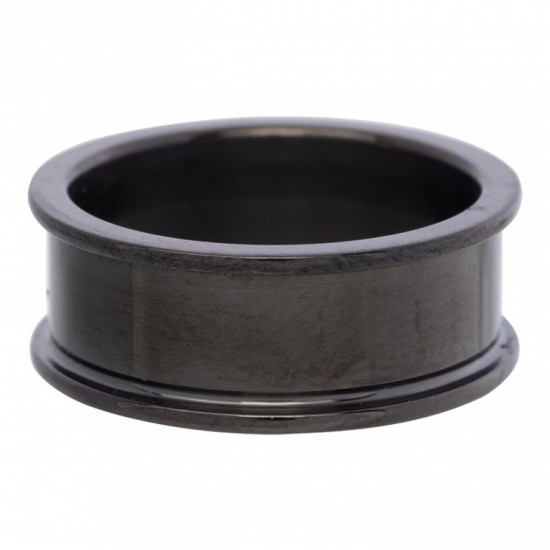 8 mm Basisring Black