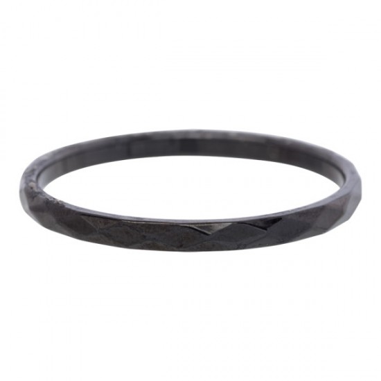 Hammerite 2 MM ring zwart