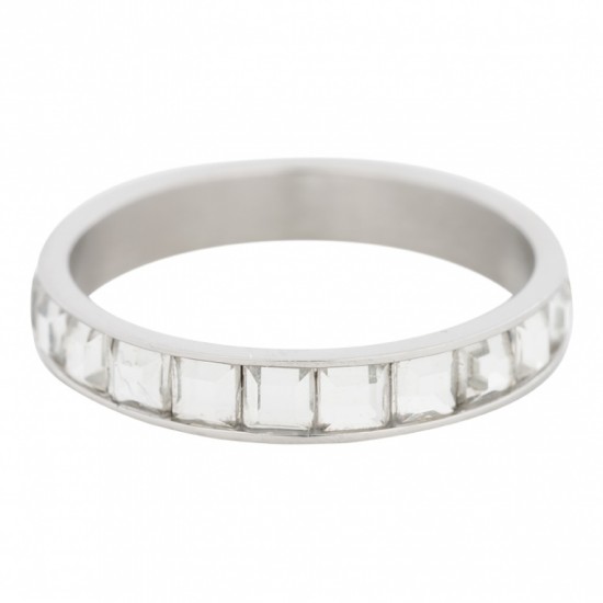 Glass clear zilver 4mm