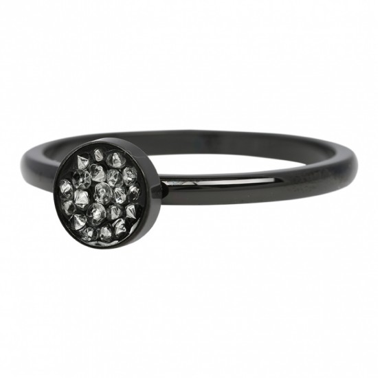 cup stones 2 mm ring black